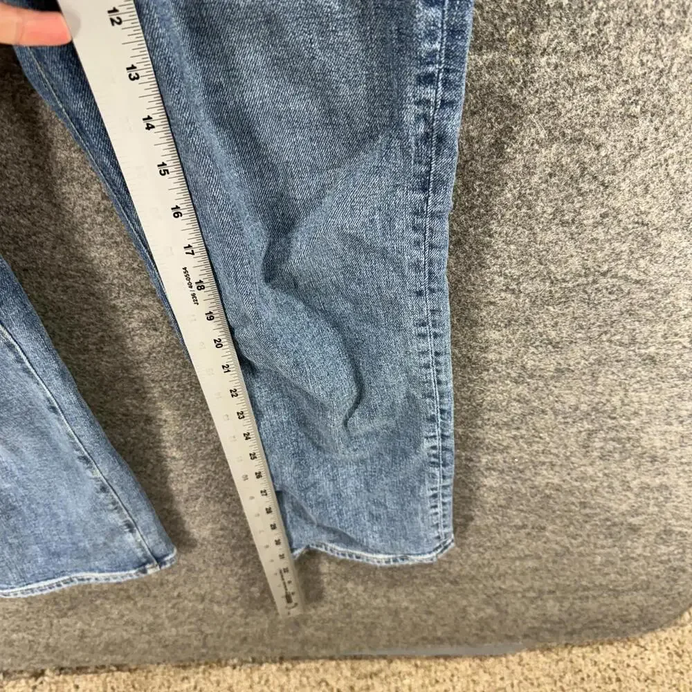 J. Crew Jeans Women 27 Blue Denim Medium Wash Slim Boyfriend Pockets MId Rise
